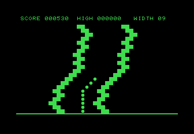 Canyon screenshot for Commodore PET