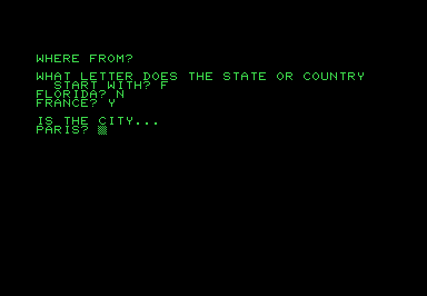 Circle screenshot for Commodore PET