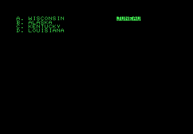 States screenshot for Commodore PET
