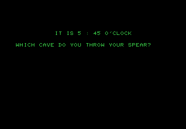 Dragon Island screenshot for Commodore PET