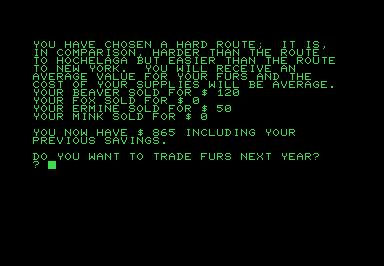 French Fur Trader