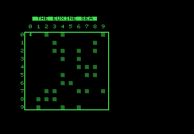 Jason and the Argonauts screenshot for Commodore PET
