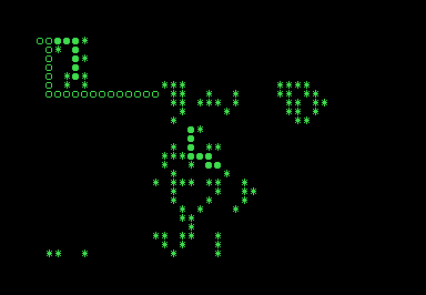 Life (Barton Smith) screenshot for Commodore PET