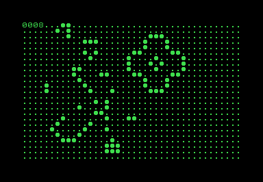 Life (Tony Jeffrey) screenshot for Commodore PET