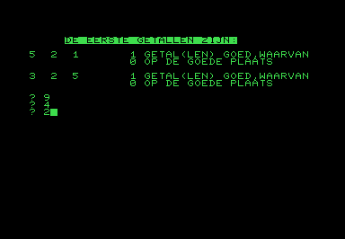 Master Mind (NL) screenshot for Commodore PET