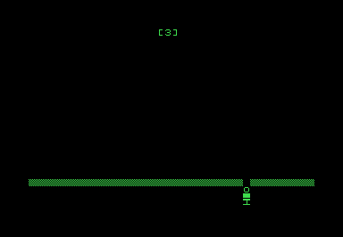 Microjump screenshot for Commodore PET