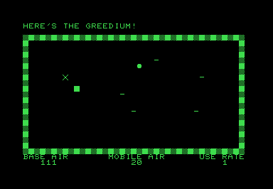 Prospector screenshot for Commodore PET