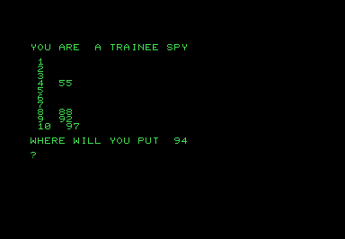Spy Q Test