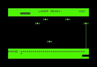 Starfire (llamasoft) screenshot for Commodore PET