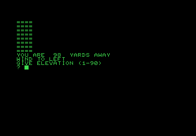 Wizard's Wall screenshot for Commodore PET