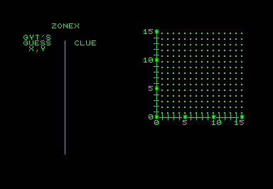 Zone X screenshot for Commodore PET