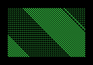 Eyewinder (demo) screenshot for Commodore PET
