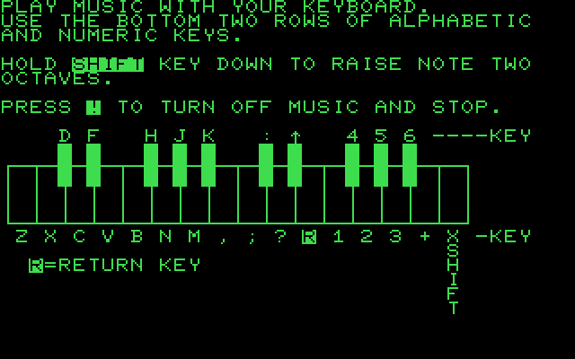 Musical Keyboard