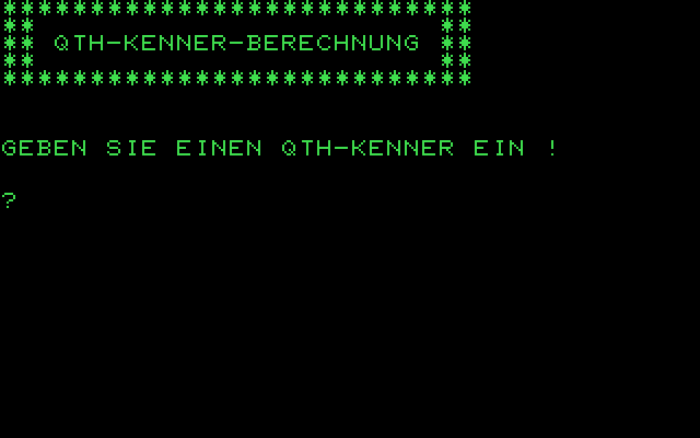 QTH Kenner Karte (map)