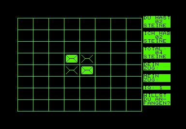Reversi 3.0 screenshot for Commodore PET