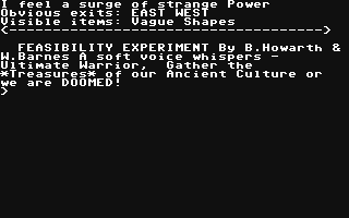 Adventure 7 - Feasibility Experiment