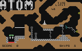 Miscellaneous C64 Game: Atom â€“ Play Online with Screenshots & SID ...