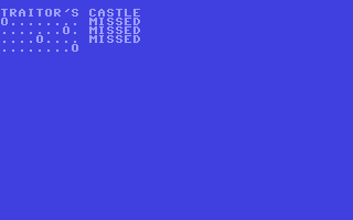 Battle at Traitor's Castle