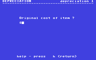 Depreciation