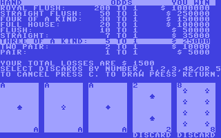 Draw Poker I