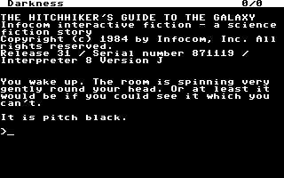 Hitchhiker's Guide to the Galaxy, The