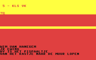 Klinkerspel, Het