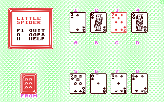 Little Spider - Commodore 64 game screenshot
