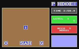 Mondo Wordo II - Knees Calhoon's Revenge - Commodore 64 game