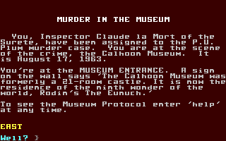Murder in the Museum