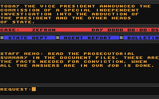 President is Missing, The