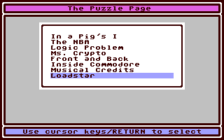 Puzzle Page #113, The