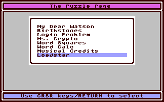 Puzzle Page #117, The
