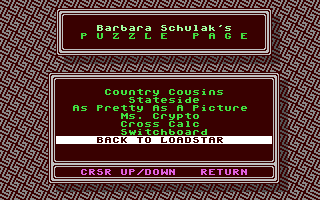 Puzzle Page #149, The - Commodore 64 game