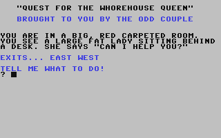 Quest for the Whorehouse Queen