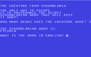 Scramblanian Monster