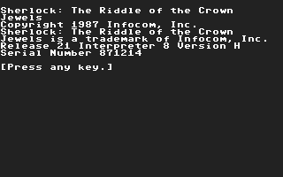 Sherlock - The Riddle of the Crown Jewels