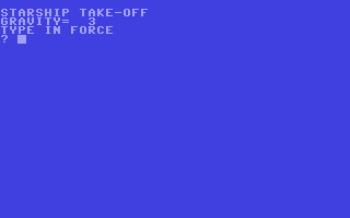 Starship Take-Off