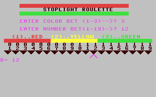 Stoplight Roulette