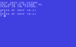 Trip into the Future