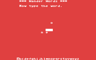 Wander Words