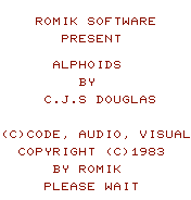 Alphoids