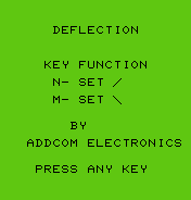 Deflection