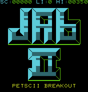 PETSCII Break Out (JAb II)