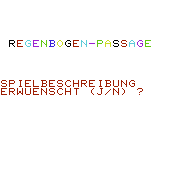 Regenbogen-Passage