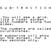 Sub-Traction