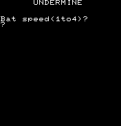Undermine