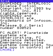 Suspended