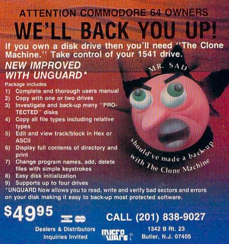 The Clone Machine advertisement — Micro Wars Inc.